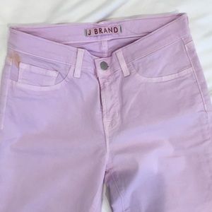 Jbrand soft Lilac skinny jeans size 27